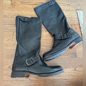 WOMEN’s black Frye boots